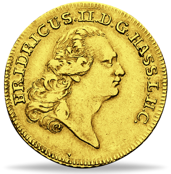 5 Taler Friedrich II. - Vorderseite Münze