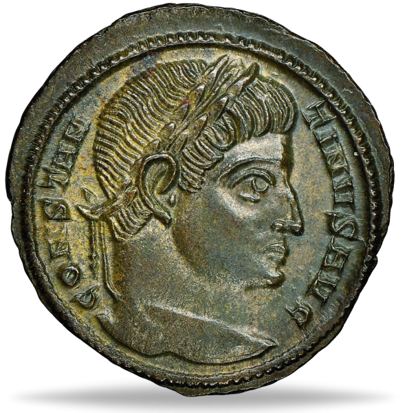 RÖM.REICH, Constantin I., AE Follis, K.136.136 - Münze Vorderseite