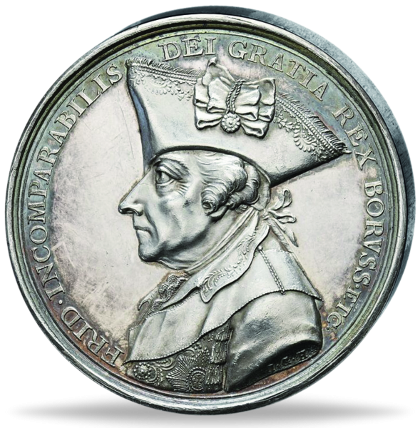 Md Friedrich II - Vorderseite Münze