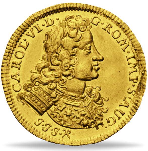 Luebeck Dukat 1729 - Vorderseite Münze
