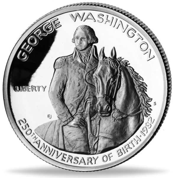 Half Dollar Washington - Vorderseite Münze