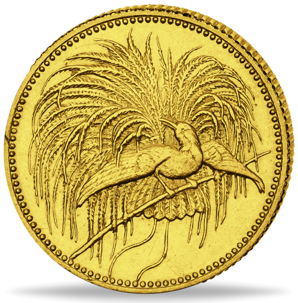 10 Mark Paradiesvogel - Vorderseite Münze
