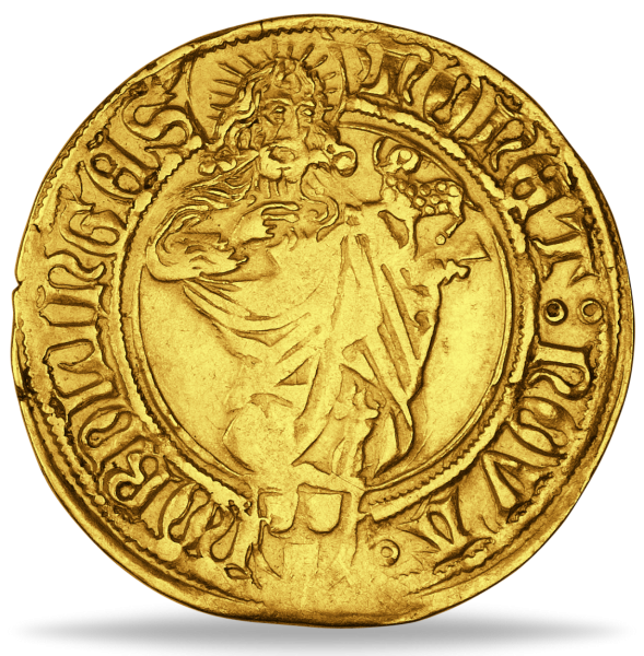 Goldgulden, Philipp v. Weinsberg mit Titel Friedrich III. - Münze Vorderseite