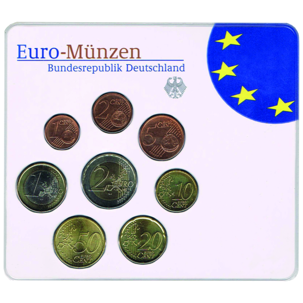 3,88 Euro BRD Kursmünzensatz - Satzbild