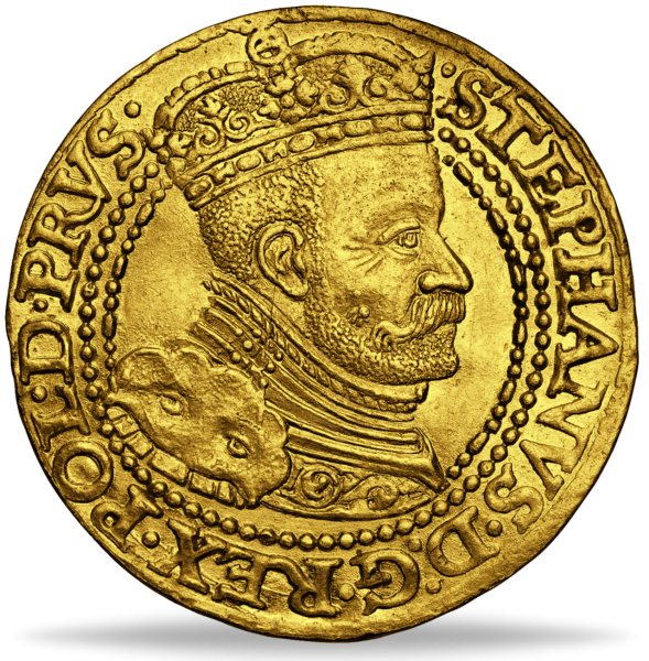 Polen, Dukat 1584 Kopicki, Gold - Münze Vorderseite