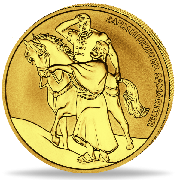 50 Euro Nächstenliebe - Gold - Münze Vorderseite