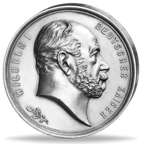 N052458066 ^ - ^ - ^ - ^ - ^_Medaille_100Geburtstag_Kaiser_Wilhelm_I_1897_VS