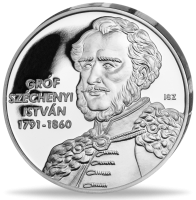 Gedenkprä. Gr.Istvan Széchenyi - Münze Vorderseite Gedenkprä. Gr.Istvan Széchenyi - Münze Vorderseite