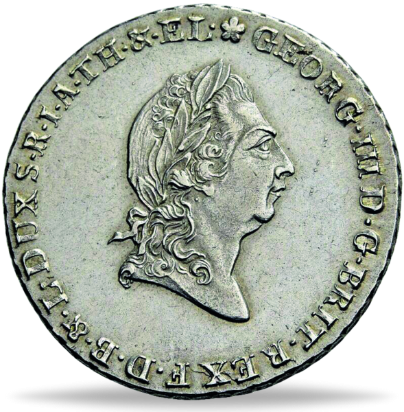 2/3 Taler „König Georg III.“ - Münze Vorderseite