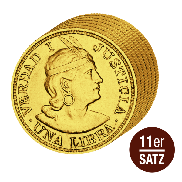 11x Das Gold Südamerikas Satz