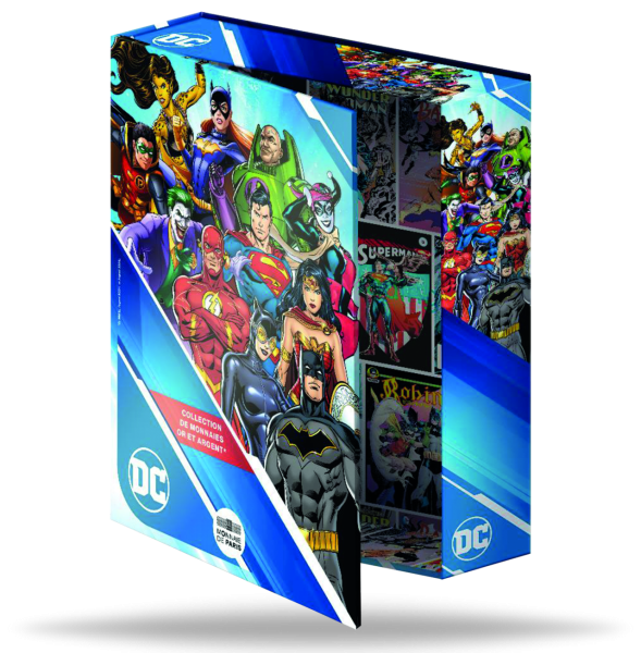Sammelbox DC Comics - Vorderseite