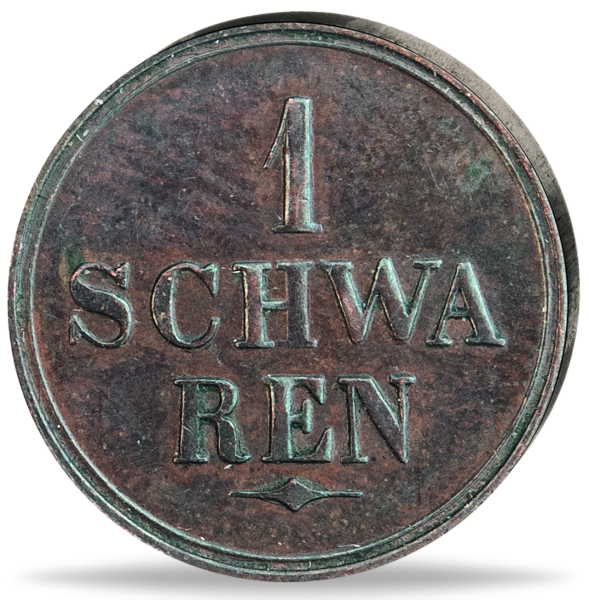 1 Schwaren „Bremen 1859“ - Münze Vorderseite