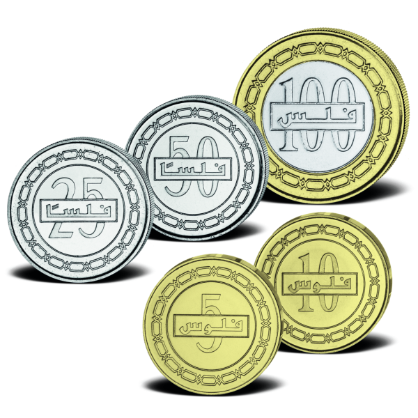 190 Fils-Kursmünzensatz Bahrain - Satzbild