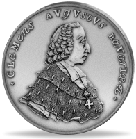 Kurfürst Clemens August von Bayern - Vorderseite Gedenkprägung Kurfürst Clemens August von Bayern - Vorderseite Gedenkprägung
