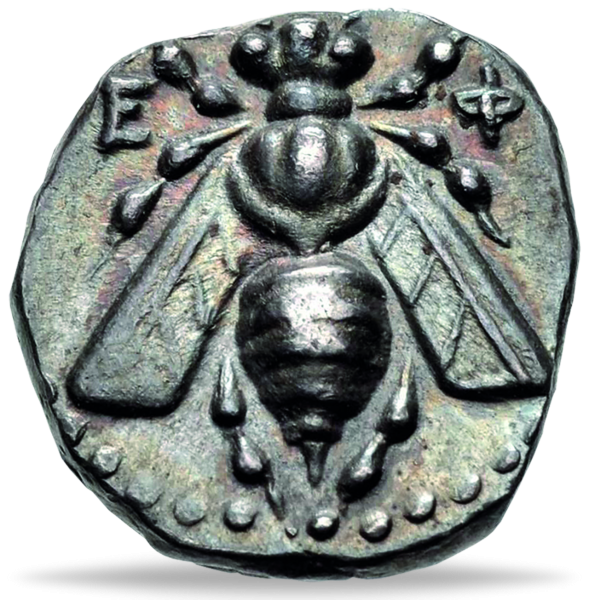 Ionien/Ephesos Diobol - Münze Vorderseite