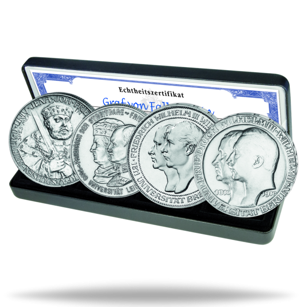 Silber-Satz der deutschen Unsiversitäten - Satzbild