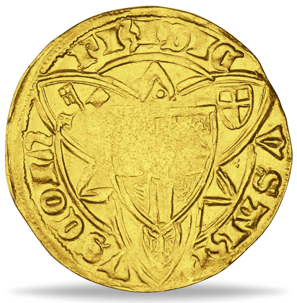 Köln, Erzbistum, Goldgulden Stadtheiliger - Gold - Münze Vorderseite