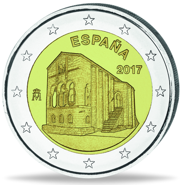 2 Euro Kirche Santa Maria - Münze Vorderseite