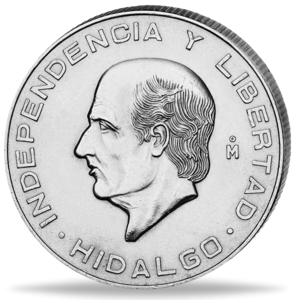 10 Pesos Unabhängikeit von Mexiko - Münze Vorderseite
