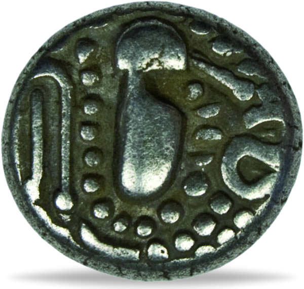 Silber-Drachme Indo-Sansaniden - Münze Vorderseite