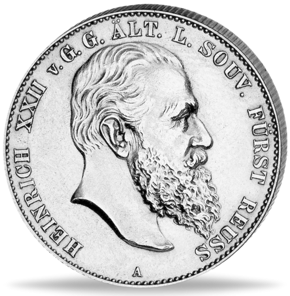 2 Mark - Heinrich XIV. - 1899 - Münze Vorderseite
