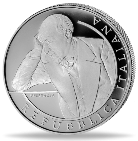 10 Euro Luigi Pirandello - Vorderseite Münze