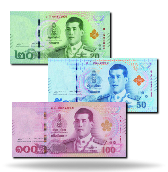 Thailand, 170 Baht Banknoten-Satz - Satzbild