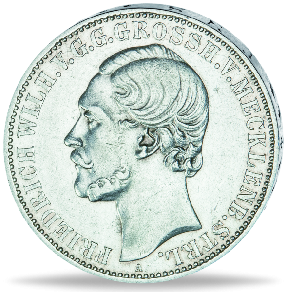 Vereinstaler Friedrich Wilhelm Thun 217 - Münze Vorderseite
