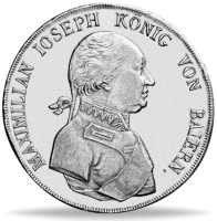 Konventionstaler Maximilian Joseph - Münze Vorderseite Konventionstaler Maximilian Joseph - Münze Vorderseite