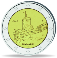 5x2 Euro Wartburg im Album - Münze Vorderseite