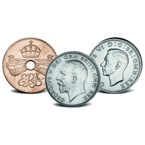 Großbritannien, Commonwealth, 3-Königs-Satz 1936 (3 Mz.) - Satzbild