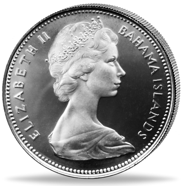 1 Dollar Muschel - Münze Vorderseite