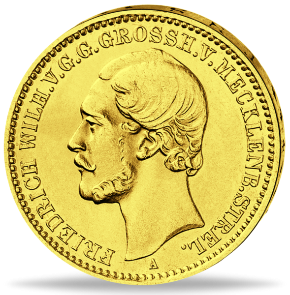 20 Mark M Strelitz Fr Wilh - Münze Vorderseite