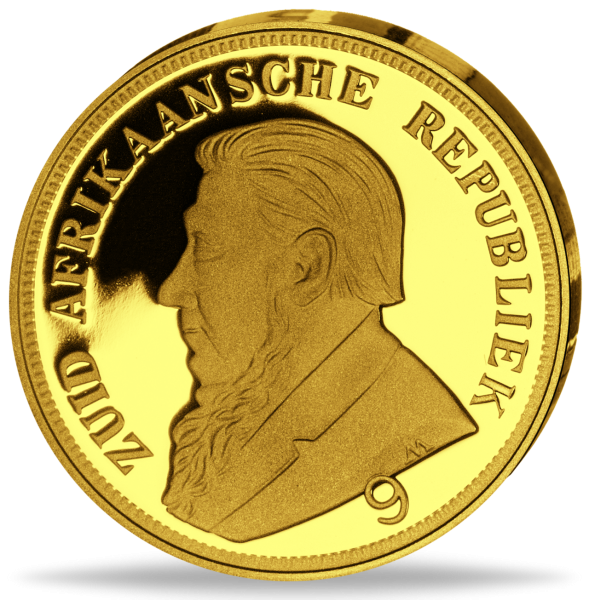 1 Pfund Ohm Kruger Replik - Vorderseite Münze
