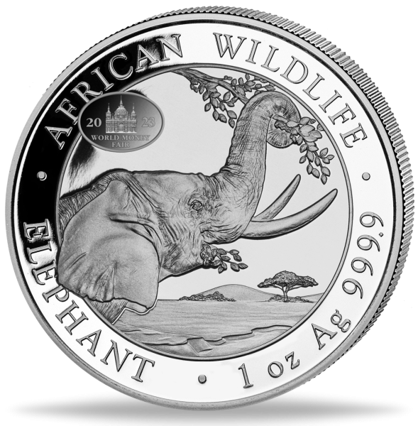 Elephant WMF Privy - Vorderseite Münze