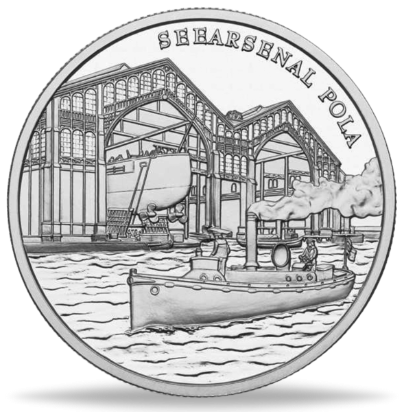 Österreich, 20 Euro S.M.S. Sankt Georg, 2005, PP - Münze Vorderseite