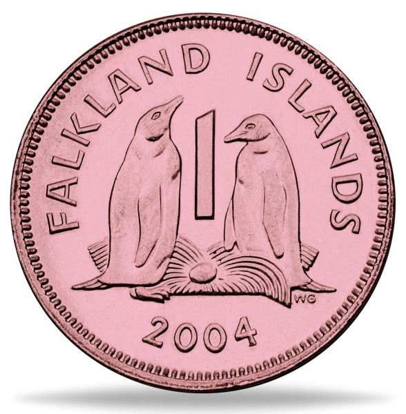 1 Cent Falkland Inseln - Münze Vorderseite