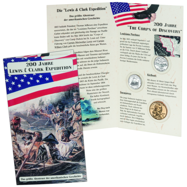 200 Jahre Lewis & Clark Expedition - Lieferumfang