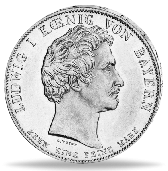 Taler Denkmal 1835 - Münze Vorderseite