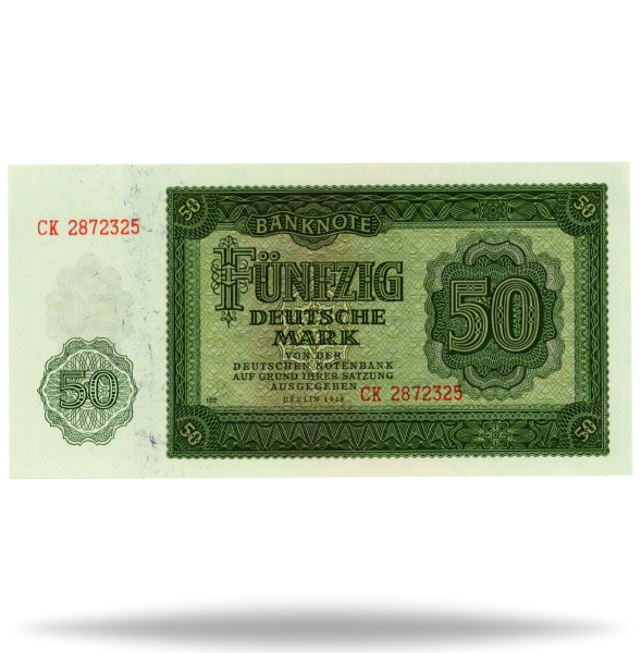DDR, 50 Mark Banknote 1948 - Banknote Vorderseite