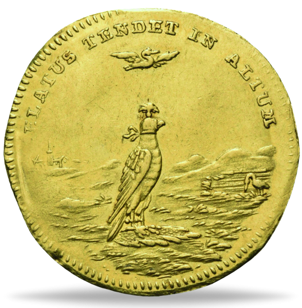 Falkendukat ohne Jahrgang (1753) - Auf die Beizjagd - Münze Vorderseite