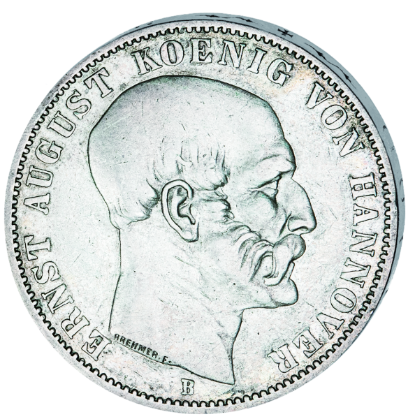 Taler Ernst August I. Thun 167 - Vorderseite Münze