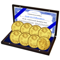 7er 10 Sfr Vreneli Komplett - Kassette 7er 10 Sfr Vreneli Komplett - Kassette