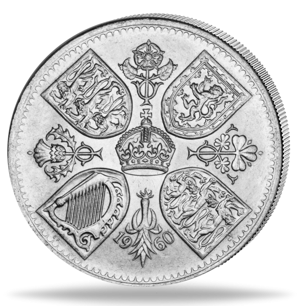 1 Crown Wappen - Münze Vorderseite