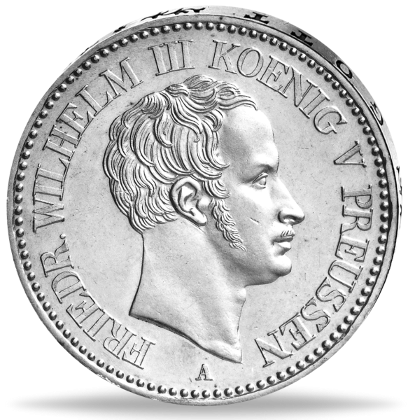 Friedrich Wilhelm III - Vorderseite Münze