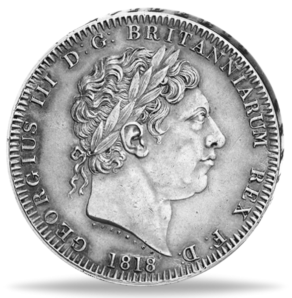 1 Crown Georg III. 1818-1820 - Münze Vorderseite
