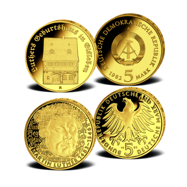 Luther Gedenkmünzensatz - Gruppenbild