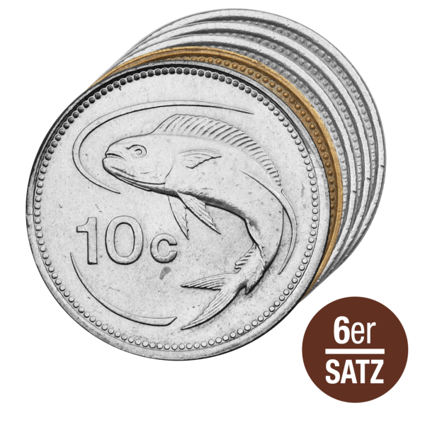 93 Cents Kursmünzensatz Malta