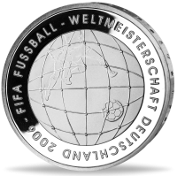10 Euro FIFA Fußball-WM - Vorderseite Münze 10 Euro FIFA Fußball-WM - Vorderseite Münze