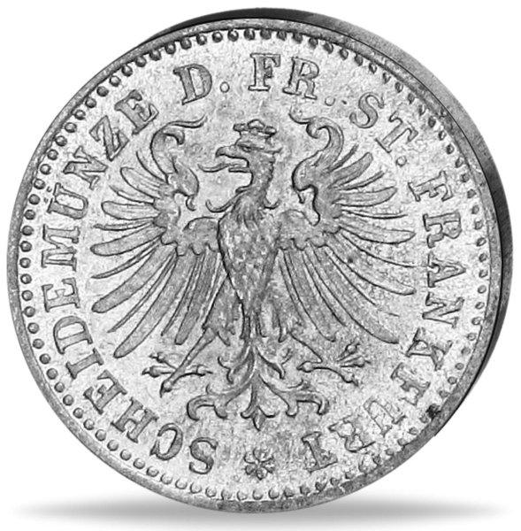 1 Kreuzer Frankfurt - Münze Vorderseite